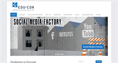 Desktop Screenshot of edu-con.de